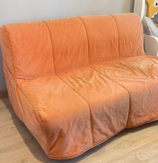 Sofá Cama IKEA LYCKSELE MURBO Naranja
