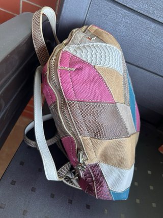 Bolso Mochila Desigual Original Multicolor