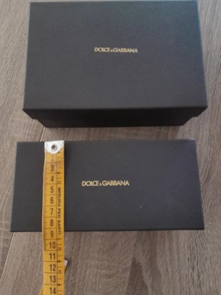 Set 2 scatole Dolce&Gabbana nere