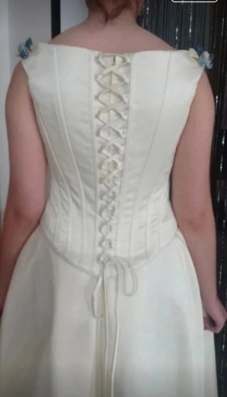 Vestido de Novia Beige
