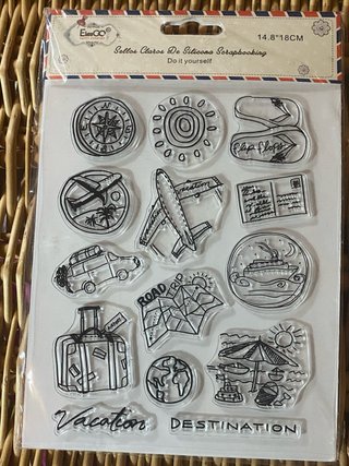 Lote Sellos para Scrapbooking -NUEVOS-