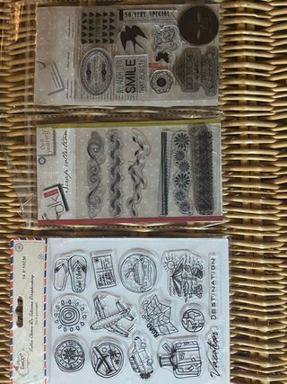 Lote Sellos para Scrapbooking -NUEVOS-