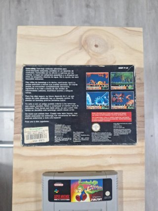 Lemmings Super Nintendo PAL