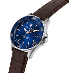 Reloj Maserati Azul y Marrón