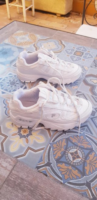 Zapatillas Fila Blancas Talla 35
