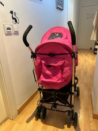 Silla de paseo Asalvo rosa seminueva