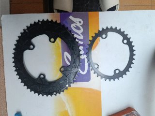 Platos Rotor Q-Rings 52/36  Son ovalados