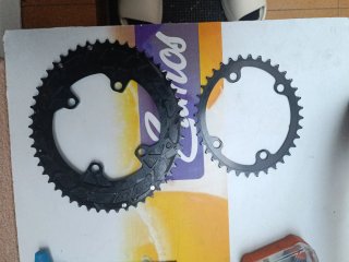 Platos Rotor Q-Rings 52/36  Son ovalados