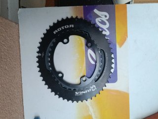 Platos Rotor Q-Rings 52/36  Son ovalados