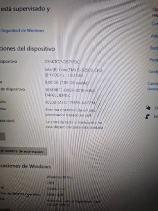 Portátil HP ProBook 470 G5 Negro