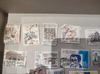 100 francobolli annullati anni '50-'92