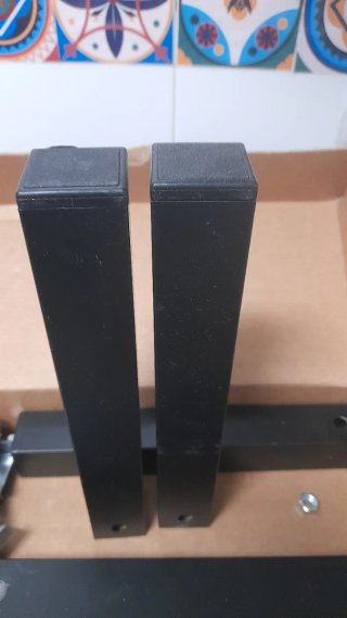 Patas para cama con herrajes
