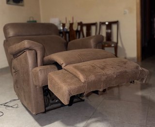 Poltrona relax marrone, come nuova
