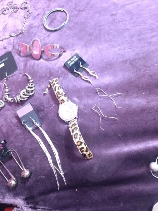 Lote bisutería chapado plata