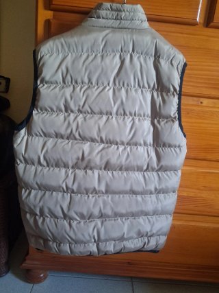 Chaleco caballero beige