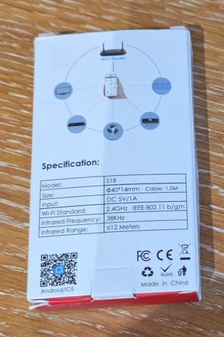 Control Remoto Mini WiFi IR