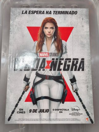 Póster Black Widow Marvel Studios