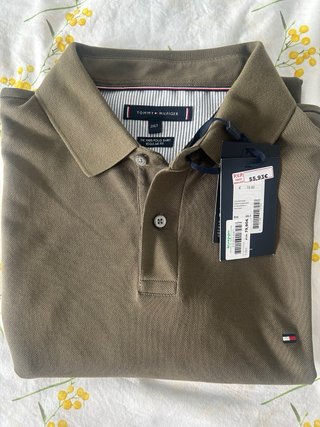 Polo Tommy Hilfiger Kaki XXL