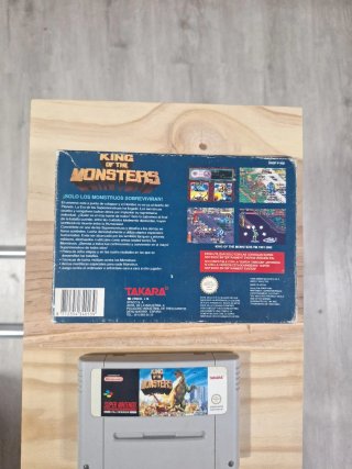 King of the Monsters Super Nintendo PAL
