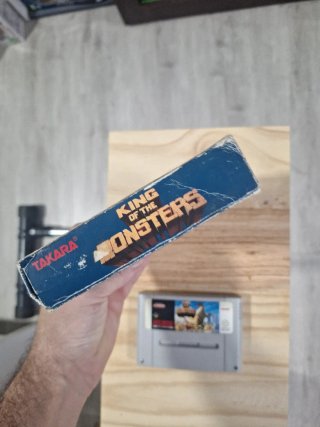 King of the Monsters Super Nintendo PAL