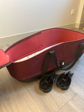 Capazo Bugaboo Bee 5 + adaptadores