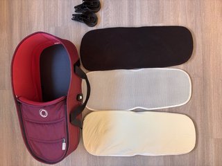Capazo Bugaboo Bee 5 + adaptadores