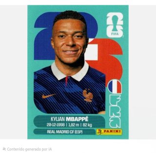 Cromo Mbappé mundial 2026