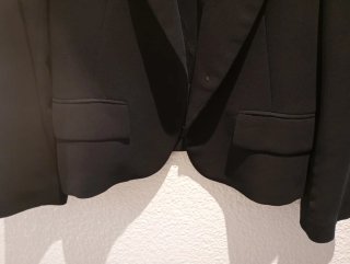 Chaqueta Zara Negra Ligera