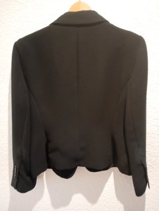 Chaqueta Zara Negra Ligera