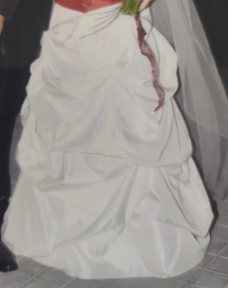 Falda Novia PRONOVIAS Blanco hueso y cancán