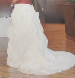 Falda Novia PRONOVIAS Blanco hueso y cancán