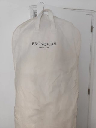 Falda Novia PRONOVIAS Blanco hueso y cancán