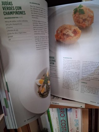 Libro  cocina