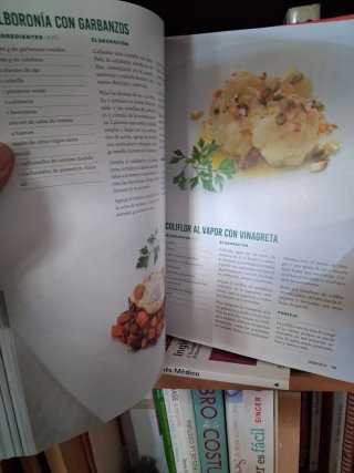 Libro  cocina