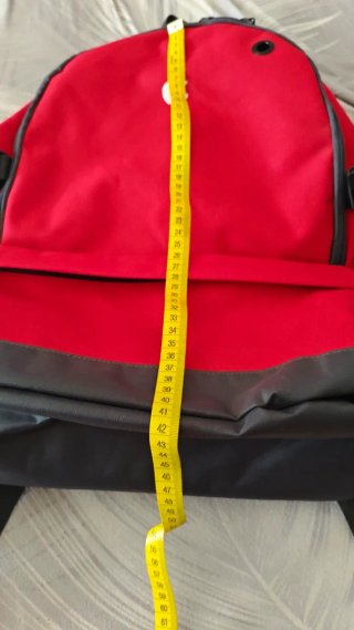 Mochila Apple Roja Compartimento Portátil