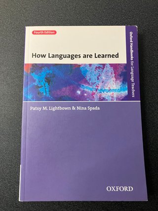 How Languages are Learned