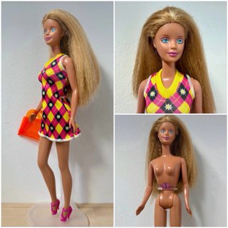 Lote 4 Barbie di vari stili e anni