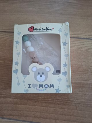 Set pappa neonato: 4 bavaglini + catenella ciuccio