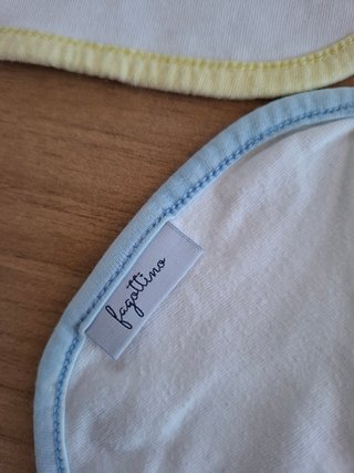 Set pappa neonato: 4 bavaglini + catenella ciuccio
