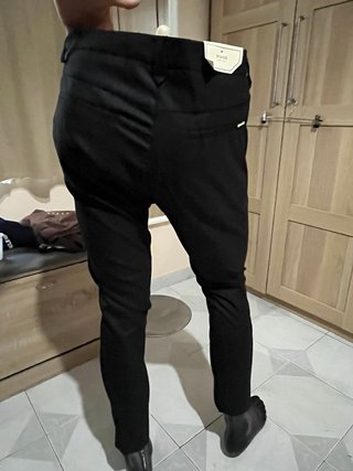 Pantaloni eleganti BY AND neri taglia M