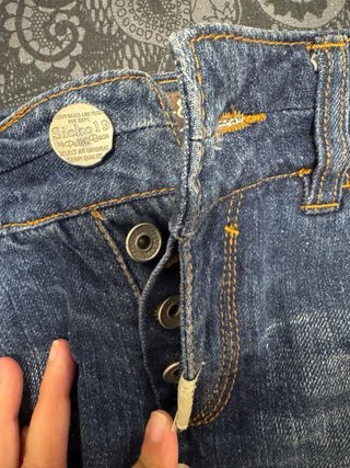 Falda vaquera mini Xs