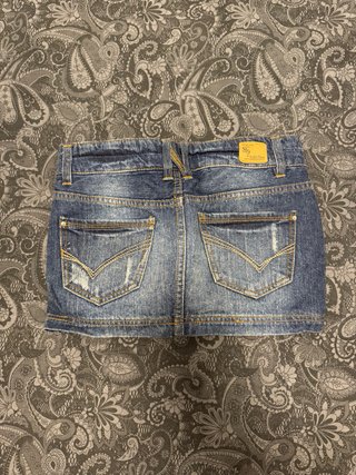 Falda vaquera mini Xs
