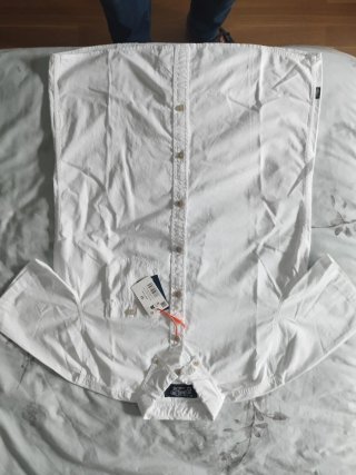 Camisa Superdry Blanca Talla M Nueva