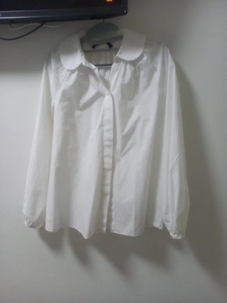 Camisa blanca Zara Talla M