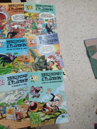 Comics de mortadelo y filemon de la coleccion ole.