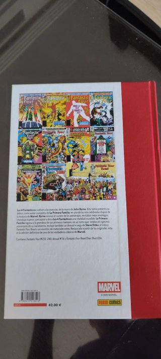 Obras maestras marvel. los 4 fantásticos de joh...