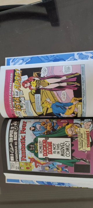 Obras maestras marvel. los 4 fantásticos de joh...