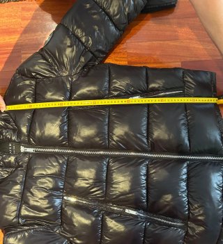 Cazadora Supply & Demand negra con brillo Talla M
