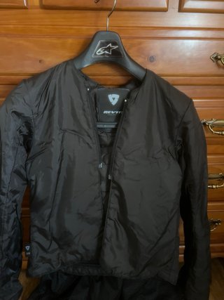 Chaqueta Moto Negra Revit Unisex