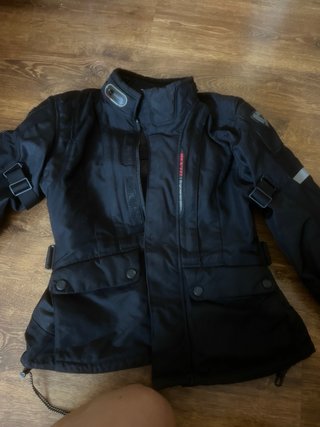 Chaqueta Moto Negra Revit Unisex